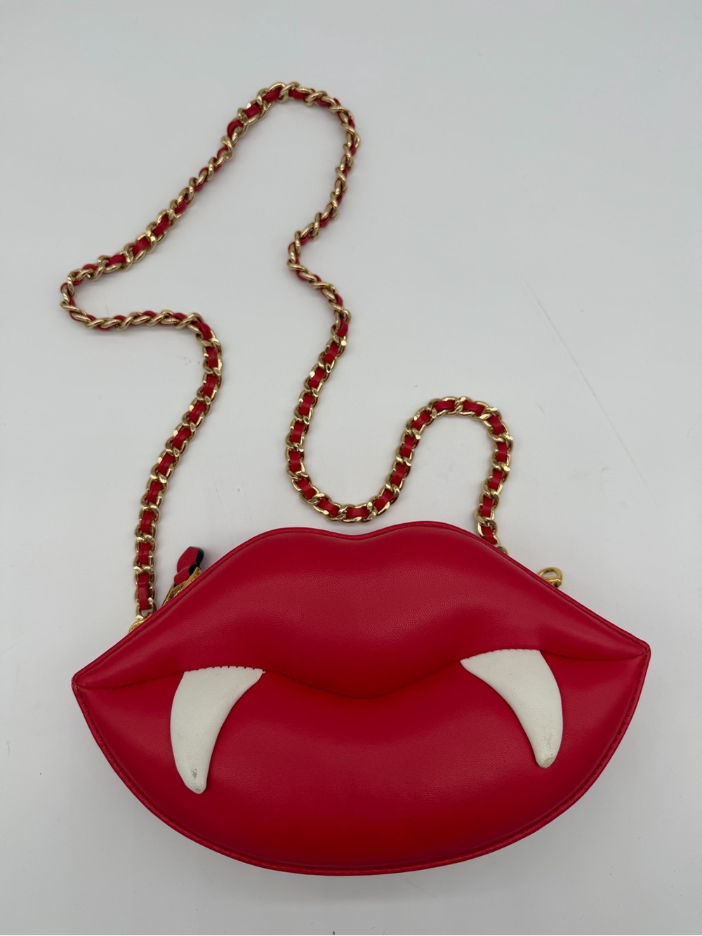 Moschino by Jeremy Scott Vampire Lips Bag